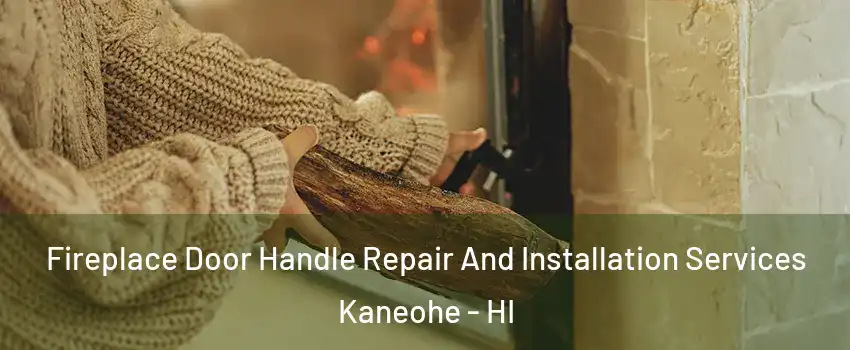  Fireplace Door Handle Repair And Installation Services Kaneohe - HI