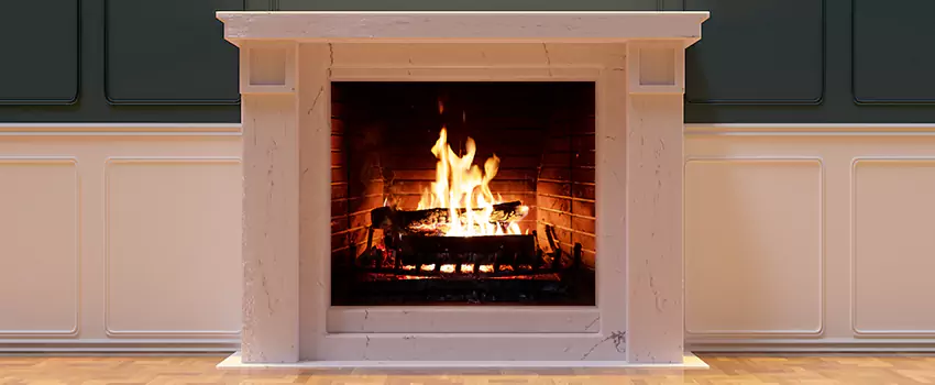 Decorative Electric Fireplace Installation in Kaneohe, Hawaii