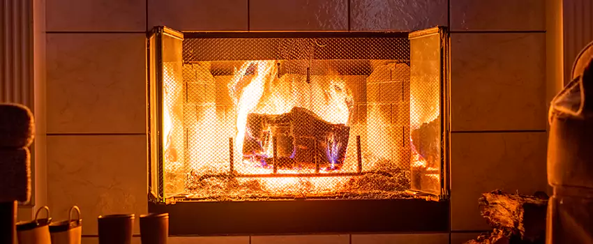 Mendota Hearth Landscape Fireplace Installation in Kaneohe, Hawaii
