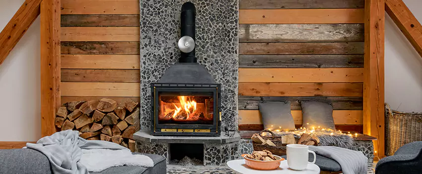 Thelin Hearth Products Direct Vent Gas Stove Fireplace Inspection in Kaneohe, Hawaii