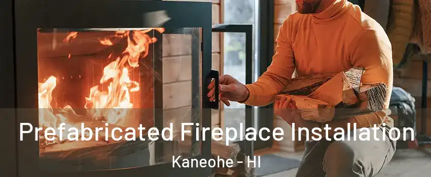  Prefabricated Fireplace Installation Kaneohe - HI