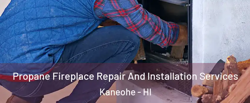  Propane Fireplace Repair And Installation Services Kaneohe - HI